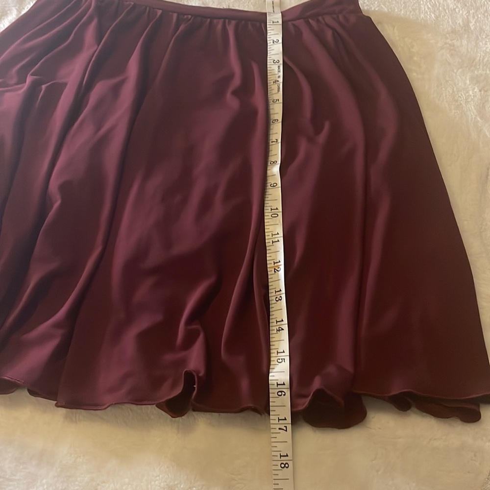 Speechless Burgundy Skirt size 5 - Picture 8 of 10